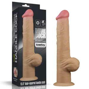 12.5'' Dual Density Dildo Handle Cock