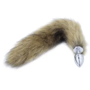 14" 6 Colors Fox Tail Metal Plug