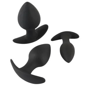 3-piece Anal Trainer Butt Plug Set