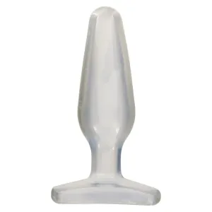 5.5-inch Doc Johnson Crystal Clear Medium Butt Plug