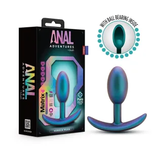 Anal Adventures Matrix - Nebula Plug - Lunar Blue