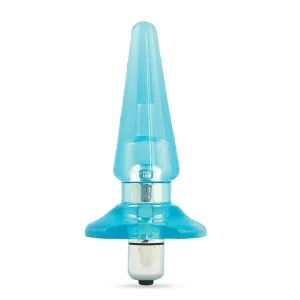 B Yours Basic Vibrating Anal Plug - Blue