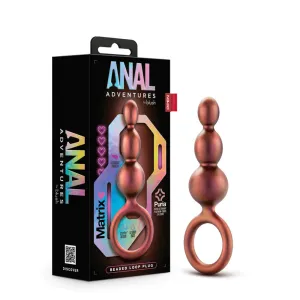 Blush Anal Adventures Matrix Beaded Loop Plug