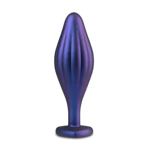 Blush Anal Adventures Matrix Wavy Bling Sapphire 4.5-Inch Anal Plug