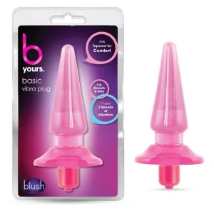 Blush B Yours Pink Basic Vibra Plug