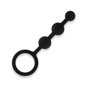 Body-Safe Silicone Anal Beads (3 Beads)