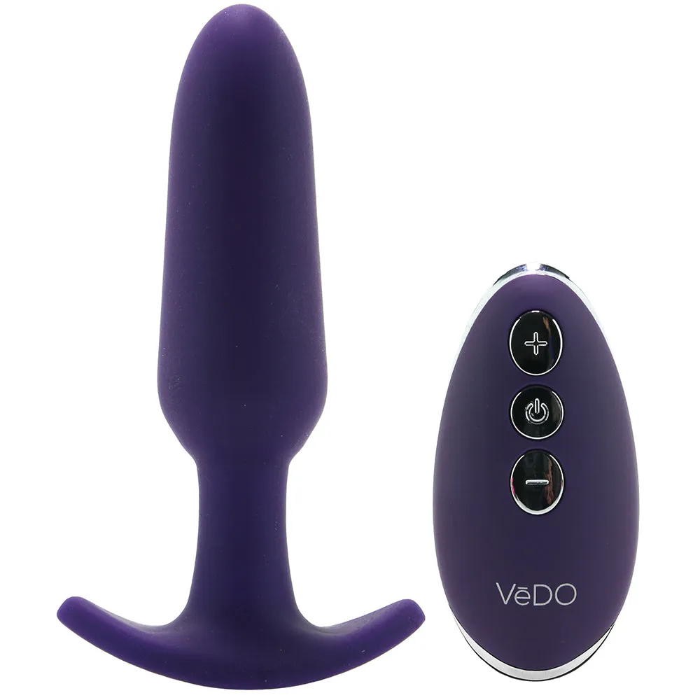 Bump Plus Remote Anal Vibe in Deep Purple