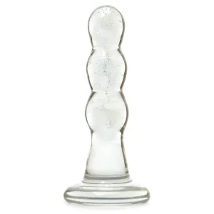 Gläs Triple Play Beaded Butt Plug