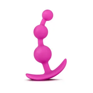 Luxe Be Me 3 Silicone Butt Plug by Blush Novelties