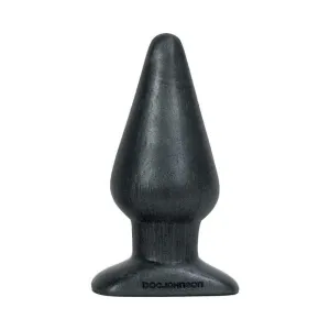 Platinum Premium Silicone The Super Big End Large Plug Charcoal