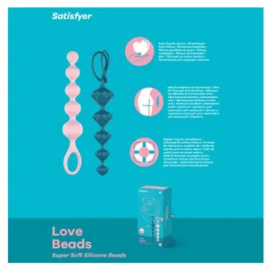 Satisfyer Anal Bead Kit Coloured