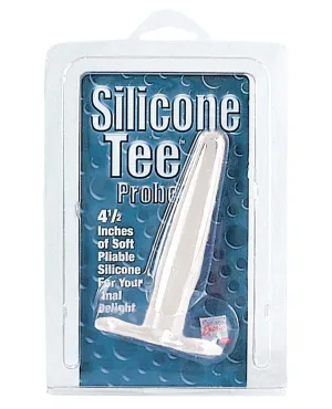 Silicone Tee Probe - Clear