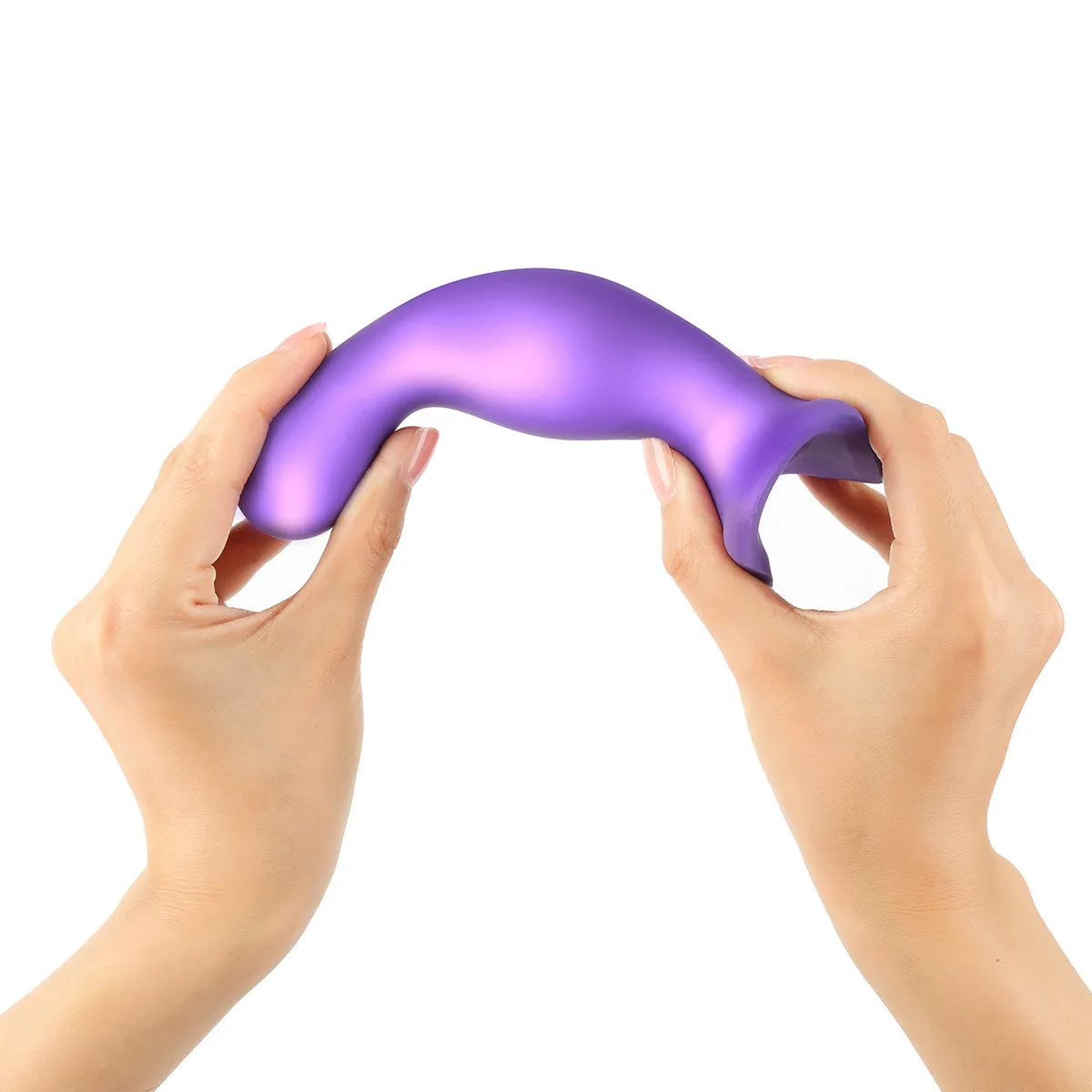 Strap-On-Me Dildo Plug Curvy Large Purple